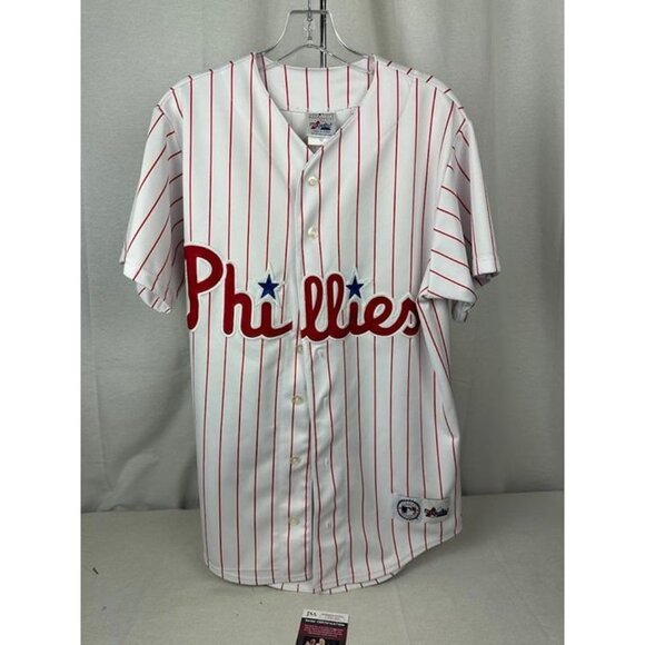 Jim Thome signed autographed Philadelphia Phillies Majestic Size M Jersey JSA - Picture 4 of 6